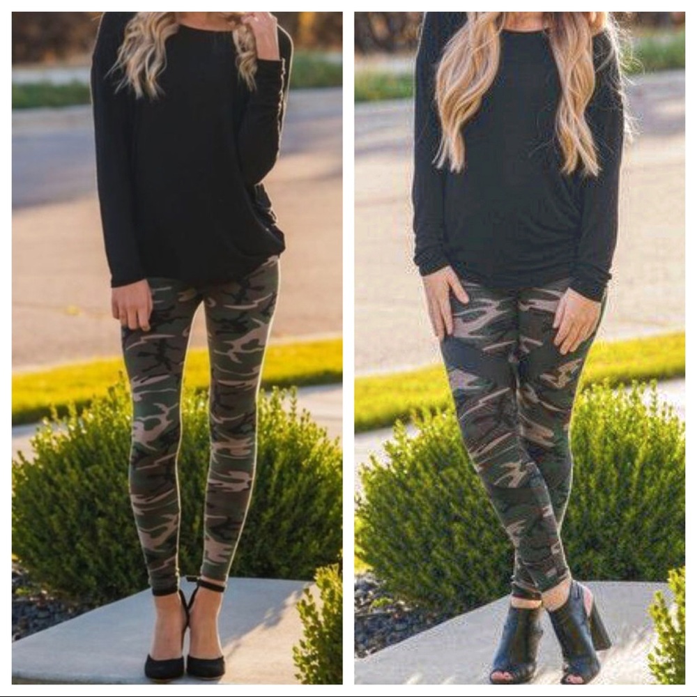 Camouflage chic leggings - Picture 3 of 6